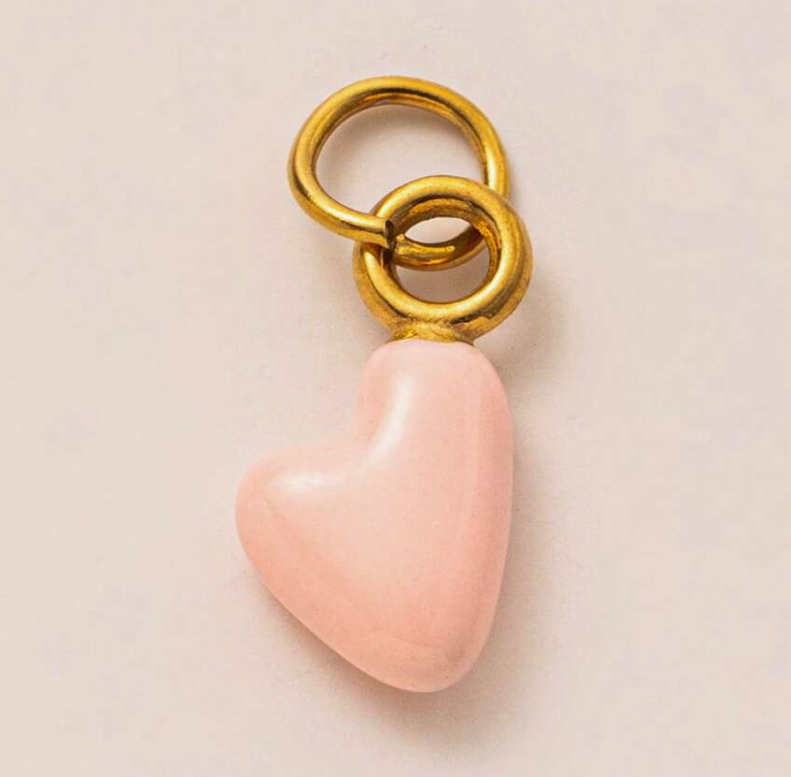 Birth Month Heart Charms