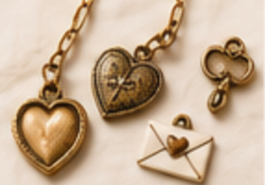 Enamel and symbolic charms