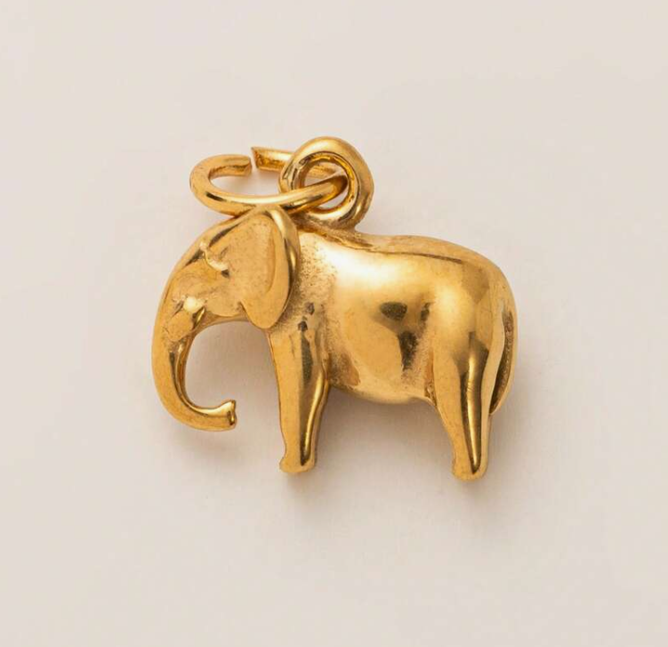 "Lucky Elephant" Charm - Luck & Wisdom