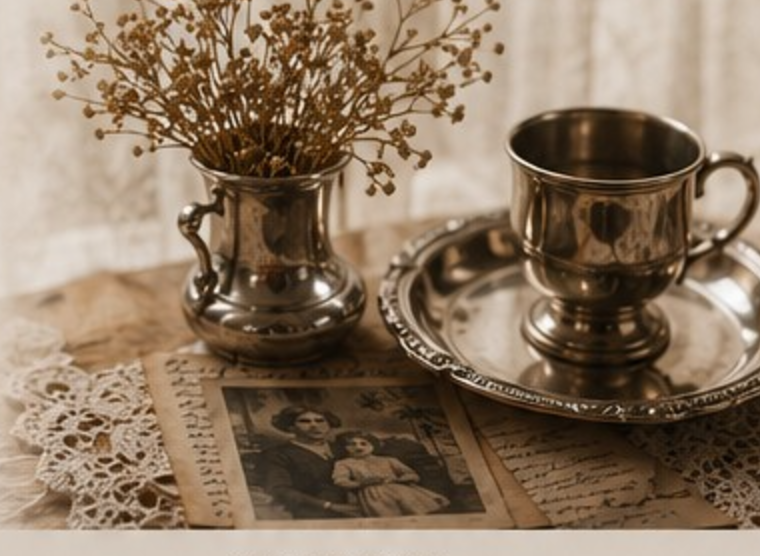 Ariadne journal styled still life