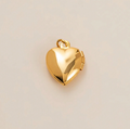 Small Heart Locket Charm