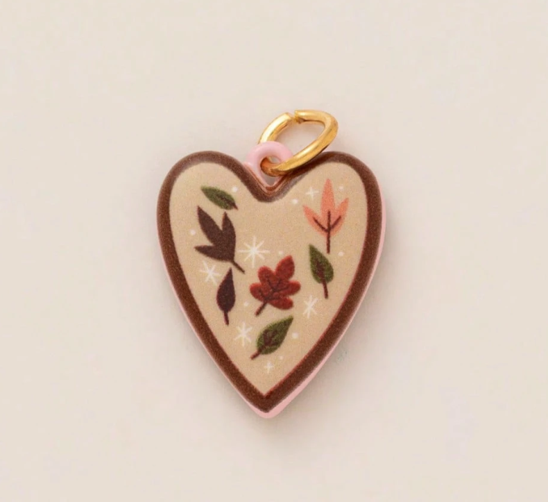 "Fall Lover" Enamel Charm